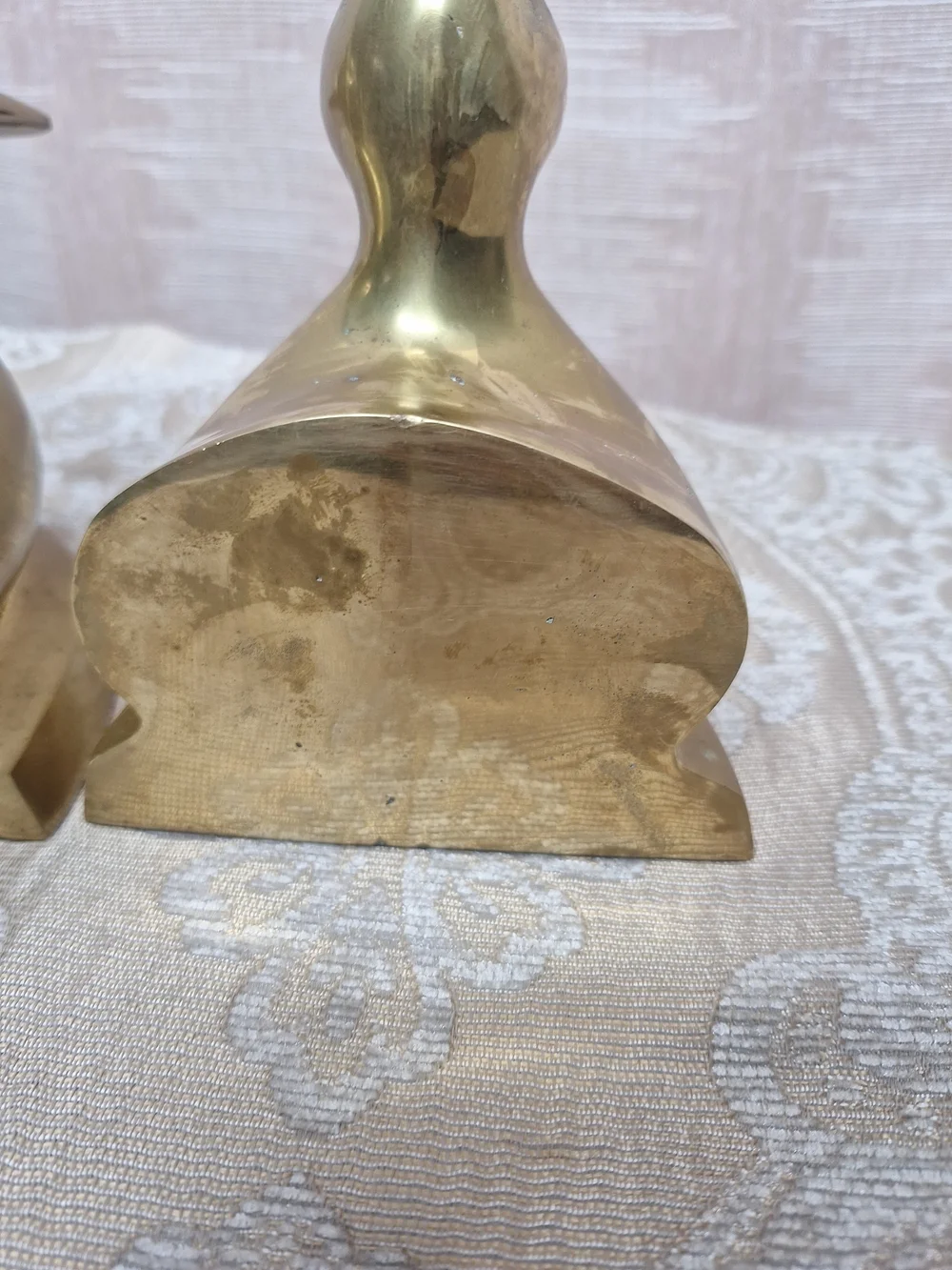 Brass Duck Figurine Pair - Vintage Decorative Ducks